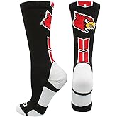 Louisville Cardinals Socks Baseline 3.0 Crew
