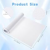 Yolev 30x100cm Eye Mesh 0.8mm Holes Waterproof PVC Plastic Sheet for Fursuit view 2