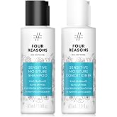 No nothing Moisture Travel Size Shampoo and Conditioner Set, Fragrance Free | Hydrating, unscented, hypoallergenic for sensitive scalp. Cruelty-free &amp; vegan.