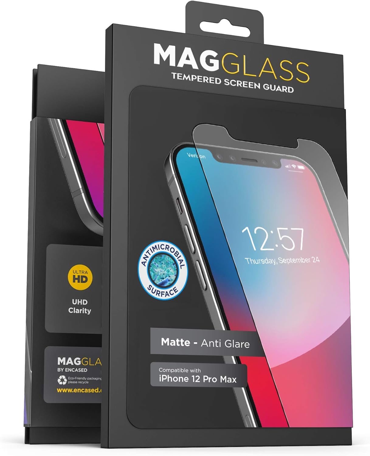 Magglass iPhone 12 Pro Max Matte Screen Protector (Fingerprint