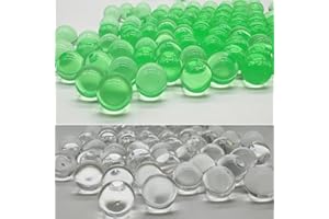 Dortrue Vase Fillers Beads,10000 Green & 10000 Clear Beads Kit,Non Toxic Vase Filler for Home Decor,Centerpieces,Wedding and Home Decoration