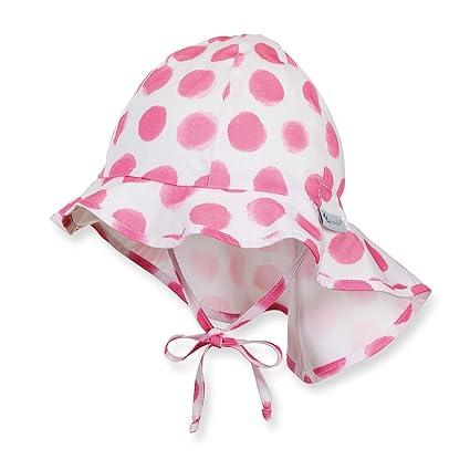 Sterntaler Baby-Mädchen Sonnenhut Sun Hat with Neck Protection