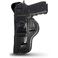 Genuine Leather Iwb Holster for Beretta 92FS Pistol - Tactical Handgun Iwb Leather Holster Beretta - Leather Concealed Carry Holster - Comfortable Appendix Everyday Carry - Maxx Carry Holsters by PH