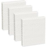 4 Pack Humidifier Wicking HFT600 Replacement Filters T | For Honeywell Tower Humidifier HEV615 HEV620 Cool Moisture Humidifier, Compare to part HFT600T HFT600PDQ