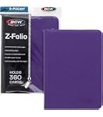 Amazon.com: BCW Z-Folio 9-Pocket LX Album - Grey | Secure Zipper
