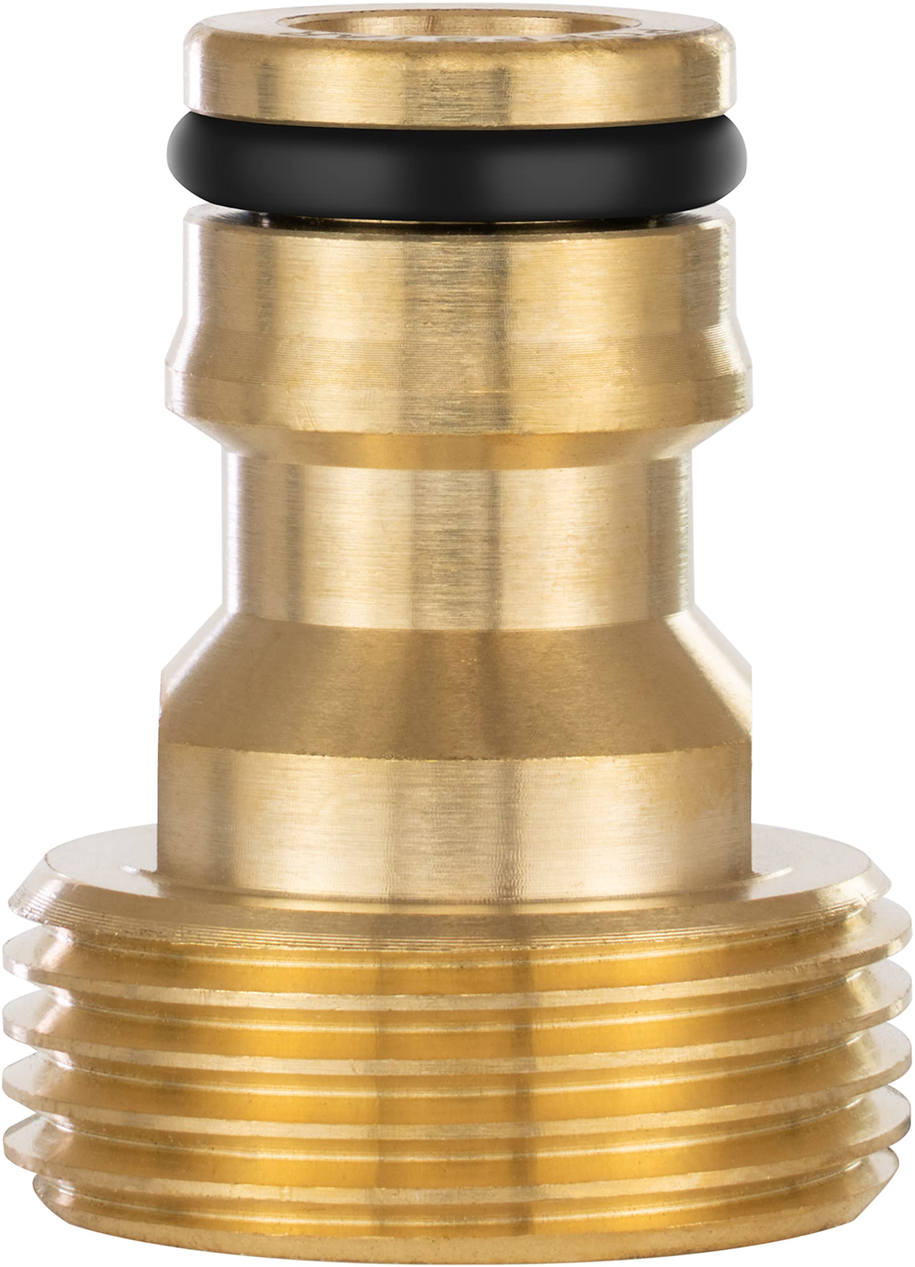 Poppstar Water Adapter with 3/4 inch External Thread and Coupling for Garden Hose (Compatible with Gardena)