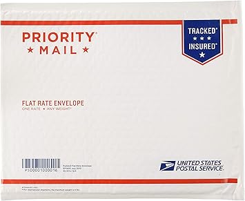 Amazon Com Usps Prepaid Priority Mail Padded Envelopes 10 Pack Office Products