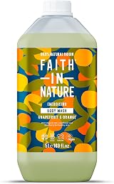 Faith In Nature Grapefruit & Orange Body Wash 5L Refill Vegan Cruelty Free SLS
