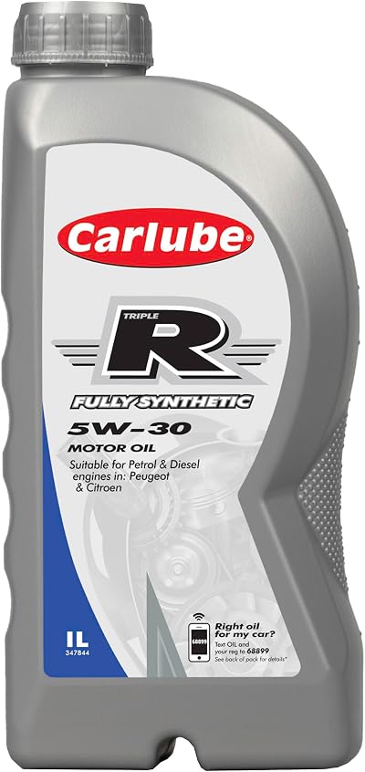 Carlube Triple R 5W-30 ACEA C2/C3 API SP Fully Synthetic Engine Oil 1L