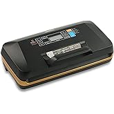 UioKee Vacuum Sealer Machine Kitchen Professional Food Saver, Vacuum Meat Sealing and Storage sealers, Portable Air Freezer P