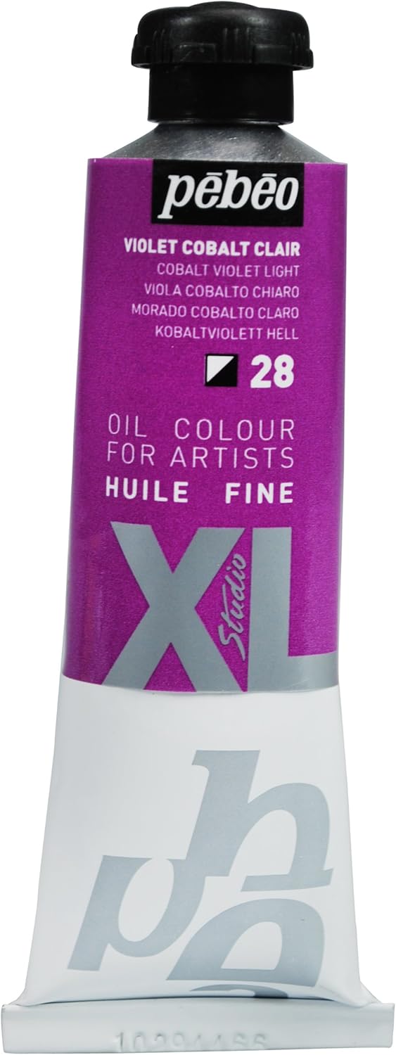 PEBEO - Fine Oil XL 37 ML - Violet Oil Paint - Light Cobalt Violet, 37 ml (Pack of 1)
