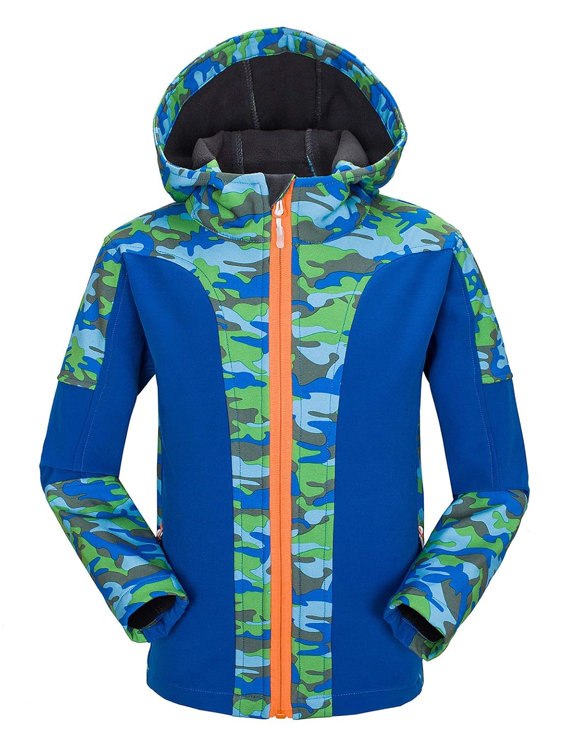 Echinodon Fleecejacke Kinder Mädchen - Warme Kapuzenjacke Für Herbst & Winter