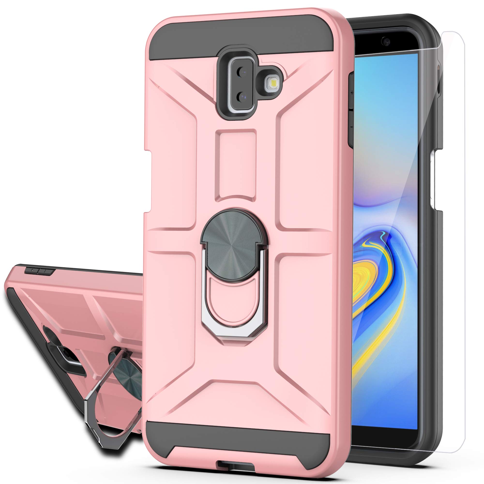 Galaxy J6 Plus Case With Hd Screen Protector Ymhxcy 360