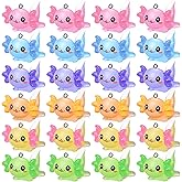 Junkin Animal Charms Axolotl Resin Charms for Jewelry Making Tiny Resin Animals Figures Miniature Axolotl Ornament Sea Pendant for DIY Earrings Necklace Bracelet