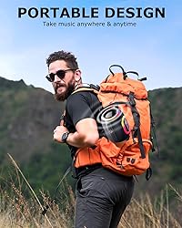 Foseener Portable Bluetooth Speaker with Stereo