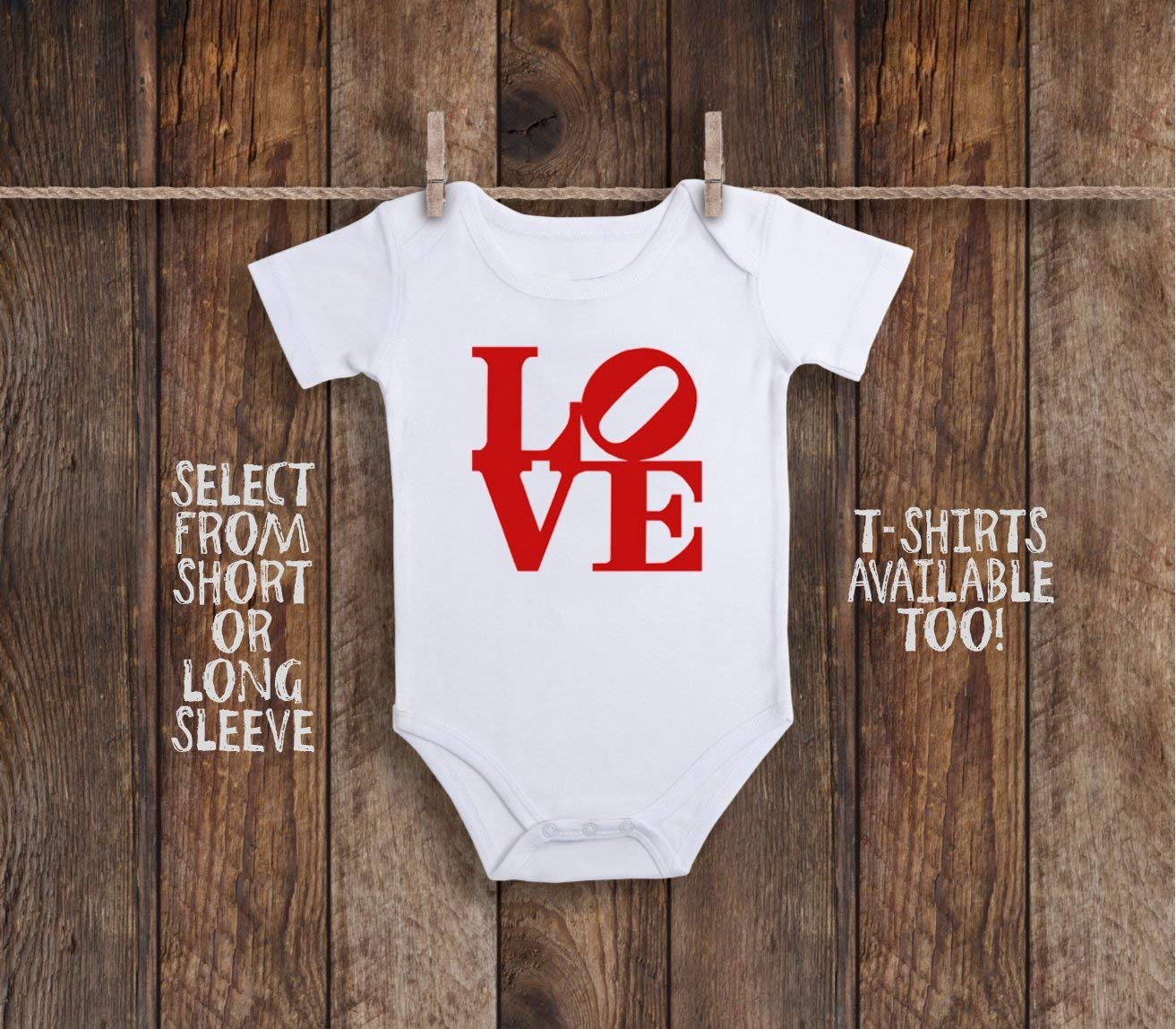 Baby Shirt Bodysuit Philly Kids for Statue Tee Love or Philadelphia Toddler