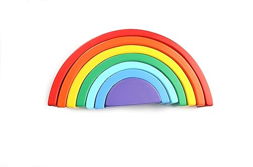 amazon wooden rainbow