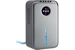 LONXFY Dehumidifier,88OZ Dehumidifier for Bedroom With Drain Hose Quiet Small Dehumidifier for Bathroom Home Room Basement Portable Mini Dehumidifiers for RV Closet （1000Sq.ft)