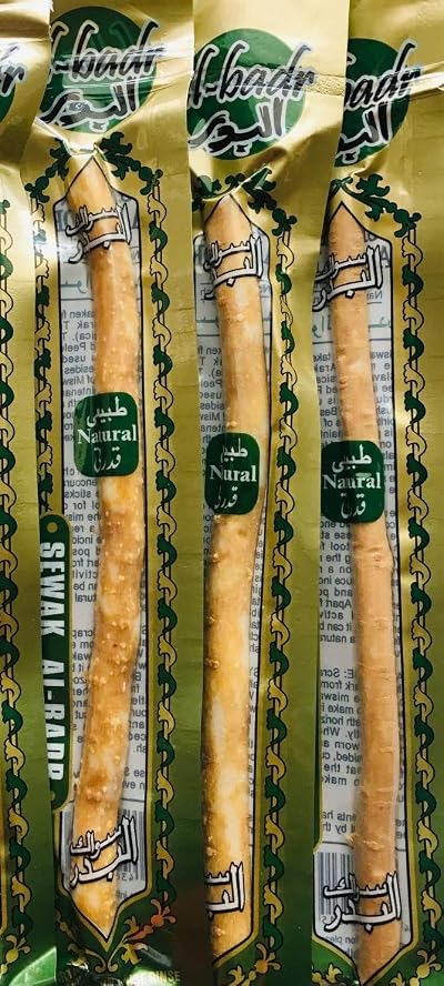 Al-Badr Miswak Natural Tooth Cleaning Stick - Arabian Tree Toothbrush