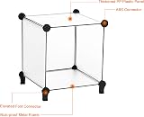 HOMIDEC 16 Cube Storage Bookcase Shelving Unit White Modular DIY Organizer view 7