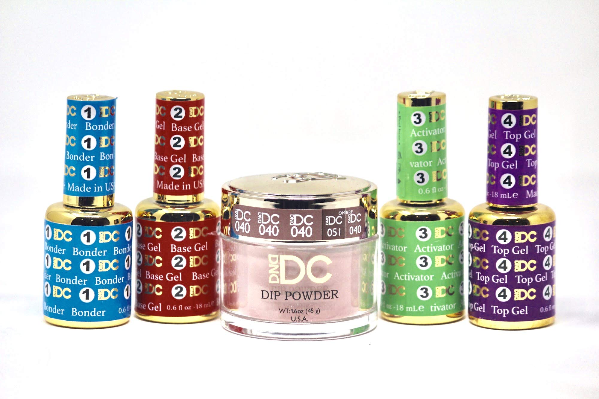 DND DIP POWDER KIT (DC 040 SANDY BROWN)