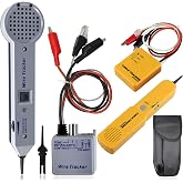 Chaoos Tone Generator kit, Wire Tracer Circuit Tester Wires Tone Tracer | 200EP High Accuracy Wire Tester Kit, RJ11 Multi-Tone Cable Test Kits With Inductive Amplifier For Network Cables Collation