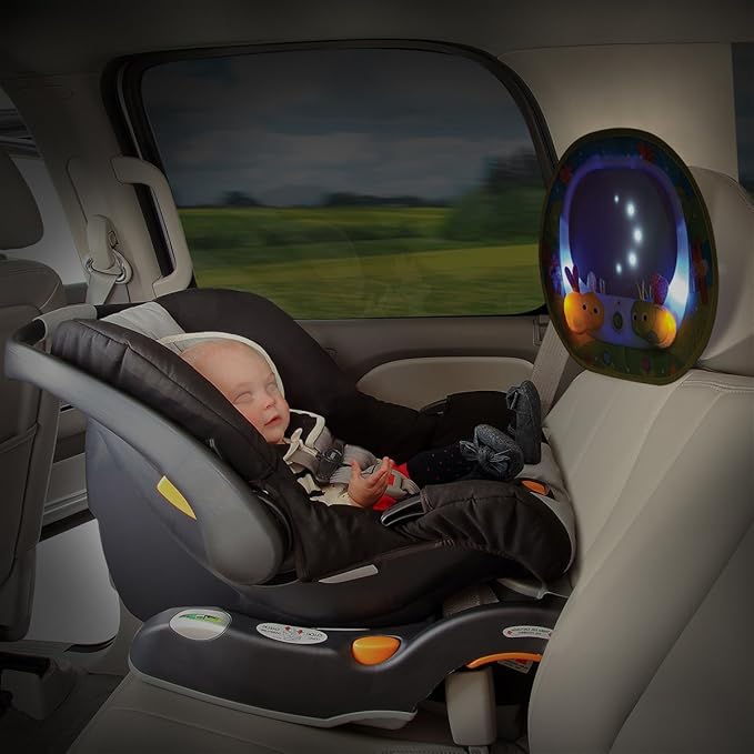 Munchkin Miroir Auto Musical A Led Pour Bebe Amazon Fr Bebes Puericulture