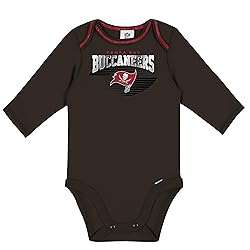 Gerber Unisex Baby NFL Team 2 Pack Long Sleeve