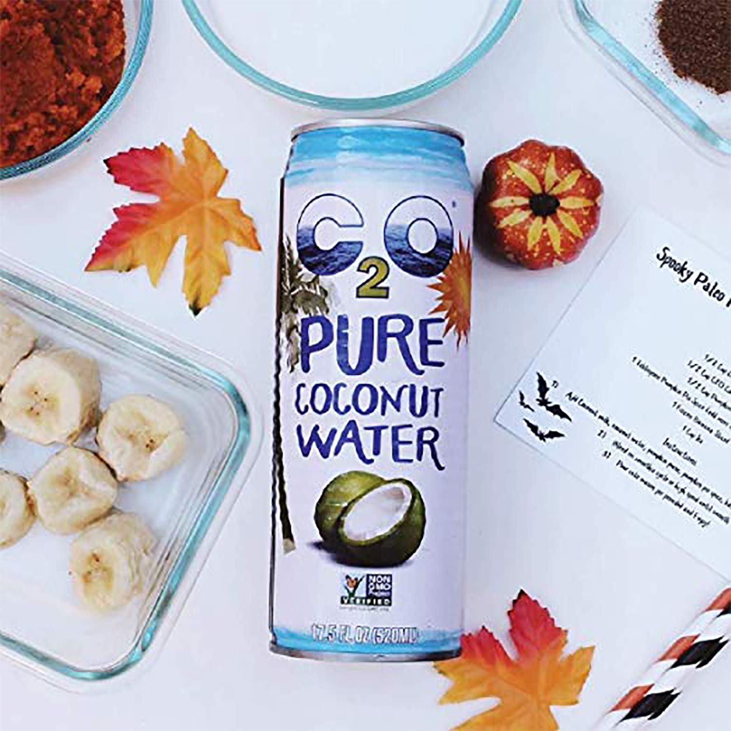 C2O Pure Coconut Water Plant Based NonGMO No Added Sugar