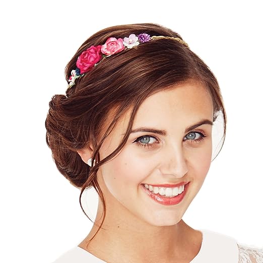 Claire's Girl's Scunci Vintage Hair Roll Kit Brown. Claire's Amazon