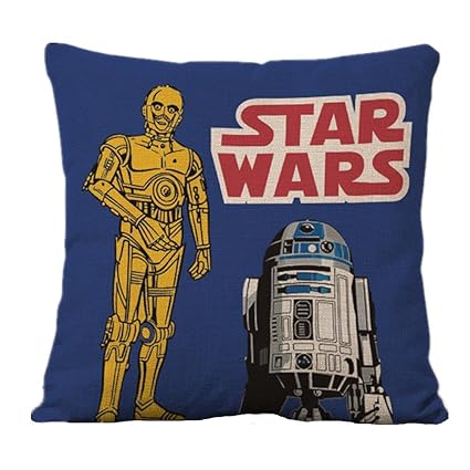 Amazon Com Heyfair Decorative Cool Cartoon Star Wars Throw Pillow