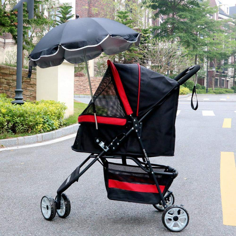 Daicushangmao ペットベビーカー猫日傘トロリー抗uv日焼け止め傘ハイエンド品質 ペット用の別の家 A A B07qvfgg B Color おでかけ用品 史上最も激安 Www Supergomes Com Br