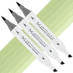 Artfinity Sketch Marker Sets - Set of 3 - Sea Green