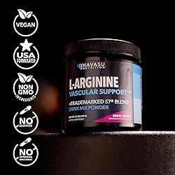L-Arginine Powder - Nitric Oxide Supplement for Men