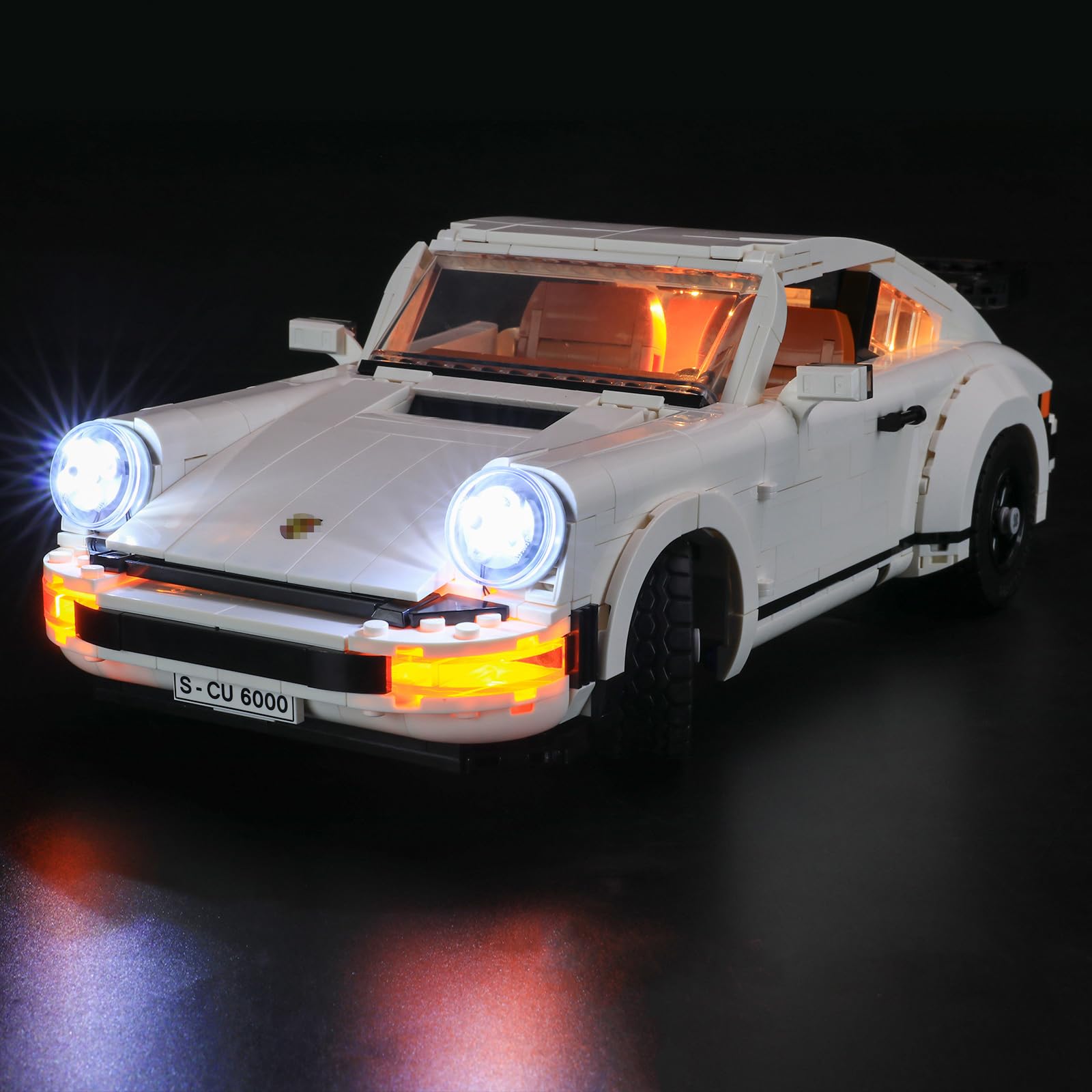 MENZAVA LED Light Set Compatible with LEGO 10295 Porsche 911 Icons Building Blocks Model - Model Set NOT Included