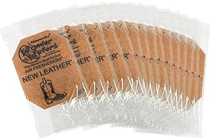 DONKEY AUTO PRODUCTS Wonder Wafers - Diamond-Ultra Scented Car Air Fresheners - Individually Wrapped (15 Per Pack) (New Leather)