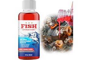 iFuntecky Fishing Bait Scent Natural Fish Attractants Suitable for All Types of Fishes