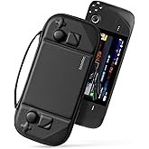 tomtoc Carrying Case Compatible with Steam Deck/OLED, Protective case, Hard Portable Travel Carrying bag for Steam Deck Console, Shockproof, Travel friendly, Black