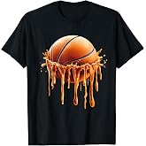 Basketball Drip Graphic T-Shirt