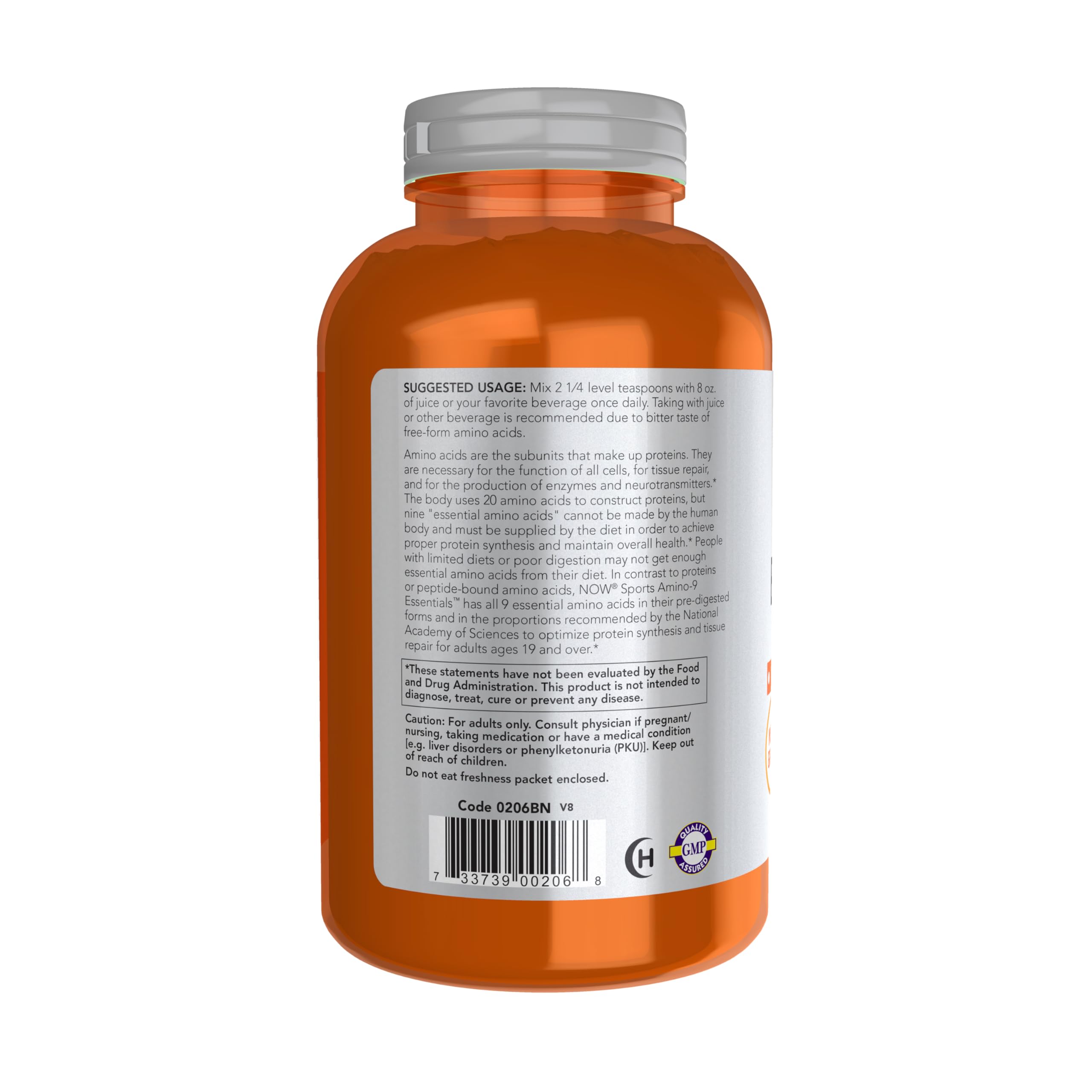 NOW Sports Nutrition, Amino-9 Essentials? Powder, Enhanced Protein Synthesis, Amino Acids, 330-Grams