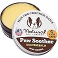 Natural Dog Company PAWSOOTHER | Organic, All-Natural | Heals Dry, Cracked, Rough Paw Pads | 2 oz Tin