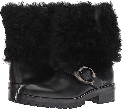 coach signature buckle bootie