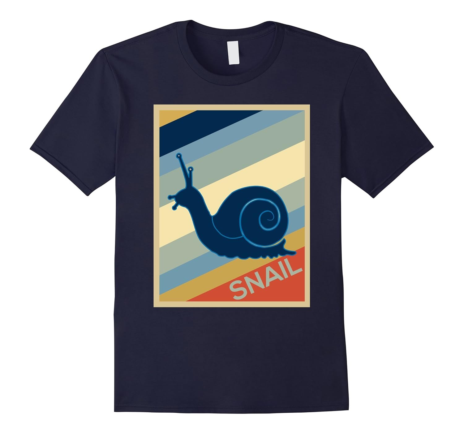 Retro Snail Shirt | Vintage Style Snail Tee-ANZ