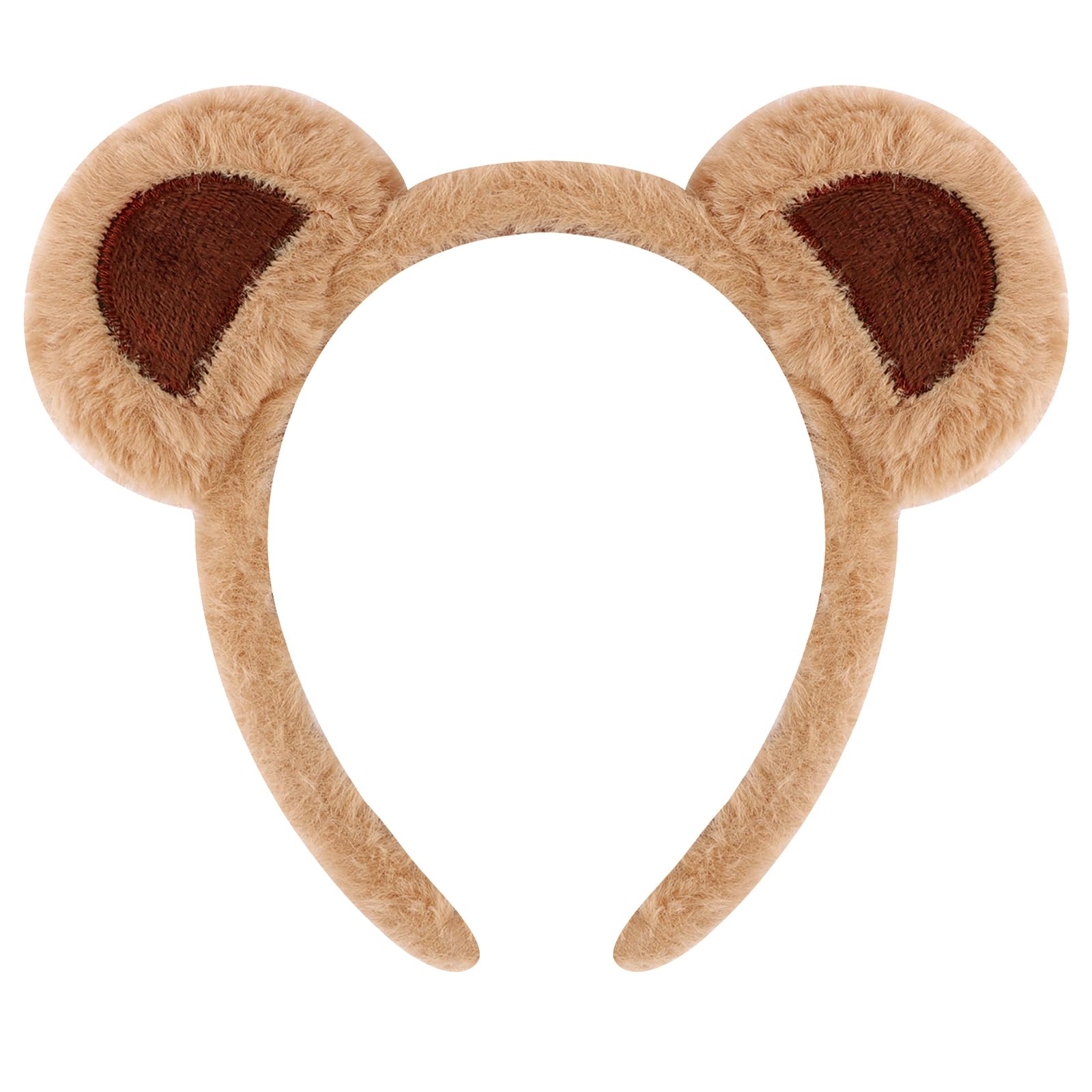 View 1 of *** Similar Item***
Chanaco Bear Ear Headband Bear Costume Chipmunk Ears Alvin and the Chipmunk Ears Animal Ears Headband for Washing Face Animal Party Halloween Decoration