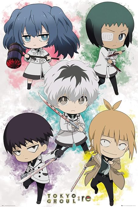 Tokyo Ghoul: re Poster Chibi Characters
