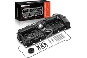 A-Premium Engine Valve Cover Set, with Oil Filler Cap & Gasket & Bolts, Compatible with BMW 128i 328i 528i 328xi 528xi 328i x