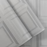 Trafagala 3D Wood Panel Effect Wallpaper Taupe Textured Non Adhesive view 3