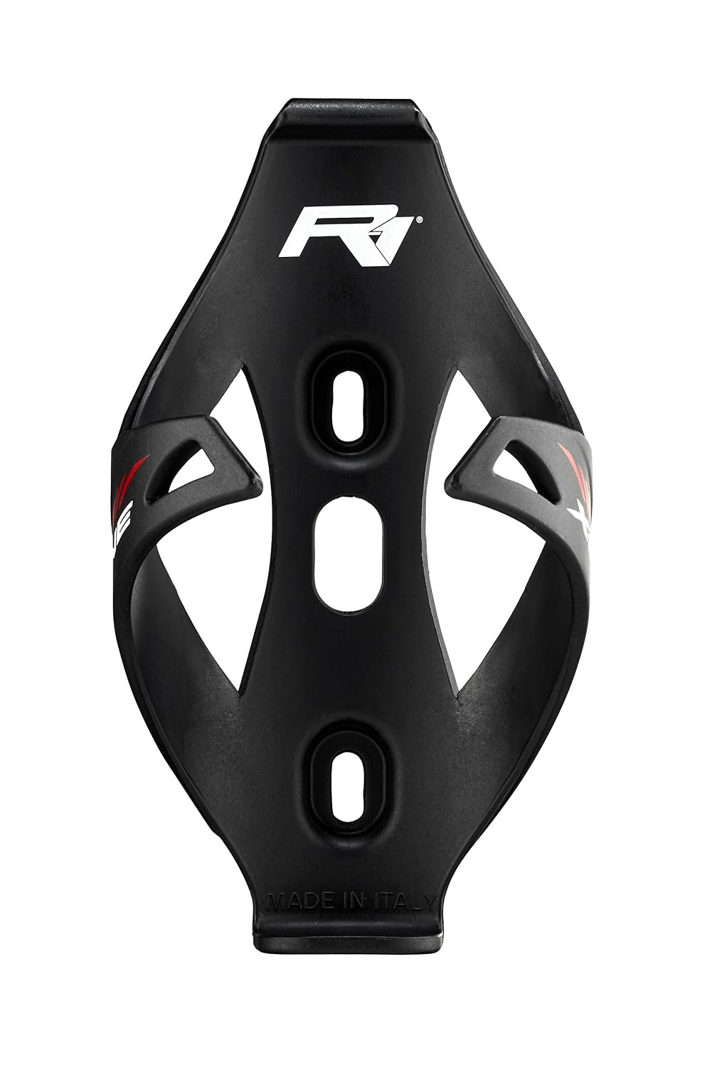 Portaborraccia Raceone Per Bici - Nero, Leggero E Aerodinamico, Fissaggio Brevettato, Made In Italy