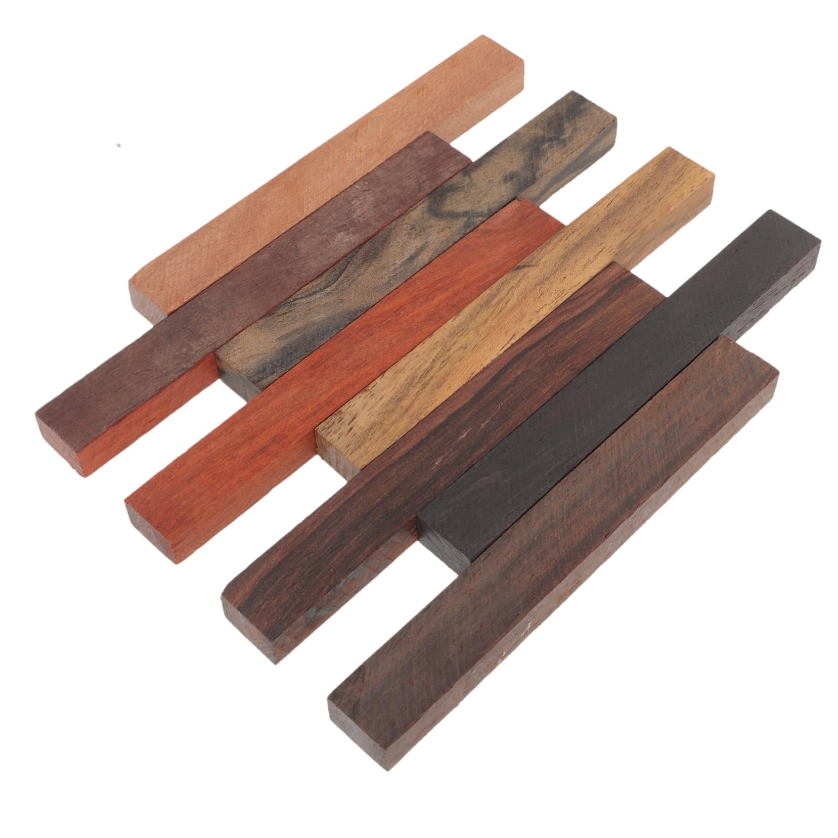 EXCEART 8pcs DIY Handicraft Pen Wood Blank Pen Rotating Supply Crocheting Kit Crochet Kit Wood Turning Blank Pens Making Wood Pen Kit for Woodturning Hat Pen Making Wood Carving Suite