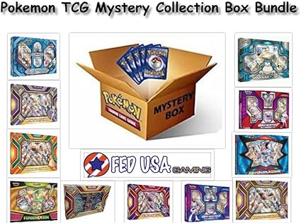 Pokemon Tcg Mystery Collection Box Bundle 2 Random Exgx Boxes 8 Packs Bonus By Fed Usa Gaming